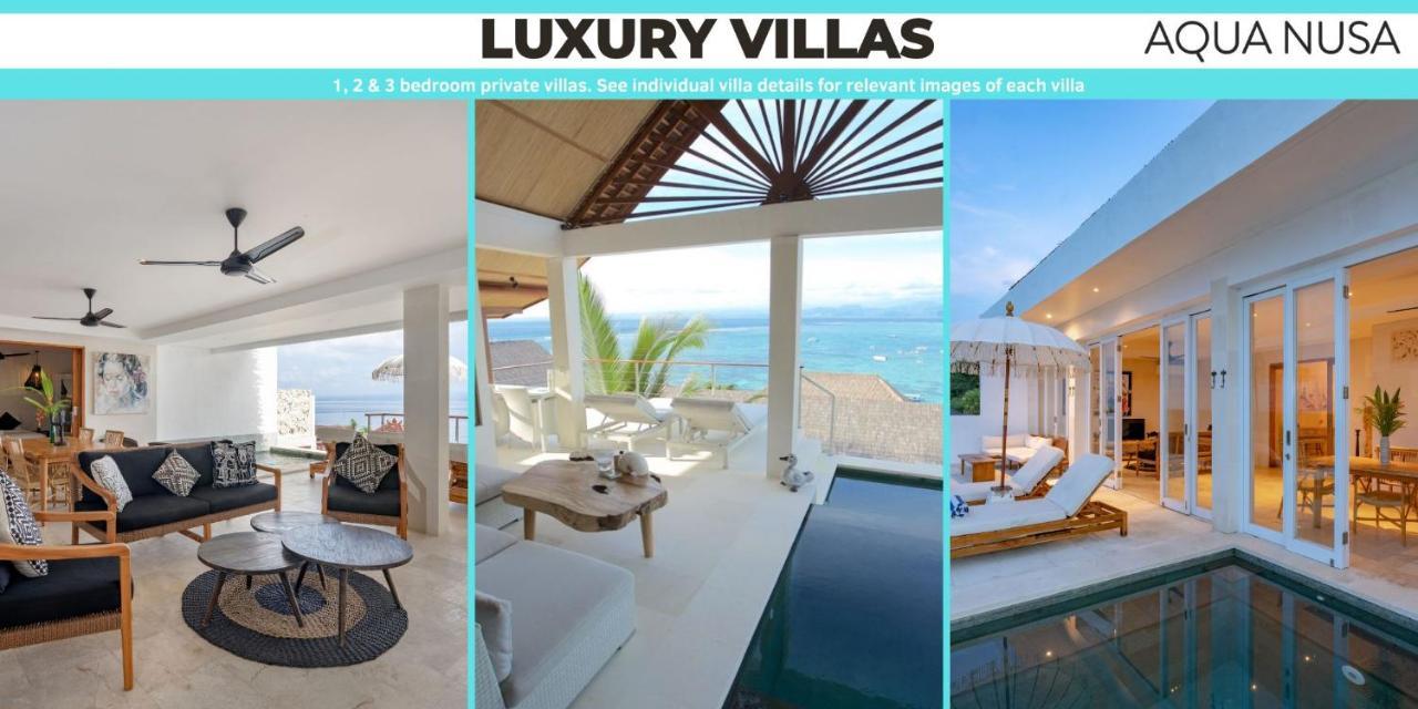 Aqua Nusa - Luxury Lembongan Villas ภายนอก รูปภาพ